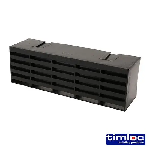 Timco Timloc Luftstein - Kunststoff - Schwarz - 1201ABBL (215 x 69 x 60 mm - 20