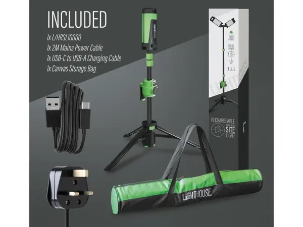 Lighthouse Rechargeable Site Light 10000 Lumens