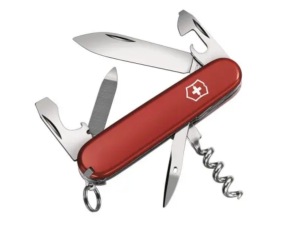 Victorinox Sportsman Coltello Svizzero, Rosso, 84mm