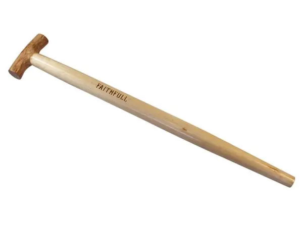 Faithfull FSC Certified Ash T Handle Straight Taper, 28in