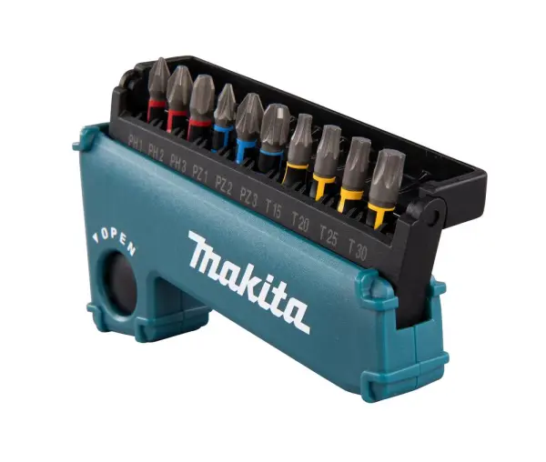 Makita Impact Premier 11pc Torsion Bit Set - Set A