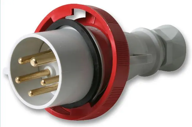 PRO POWER - 16A, 415V, Kabelmontage CEE-Stecker, 3P+N+E, Rot, IP67