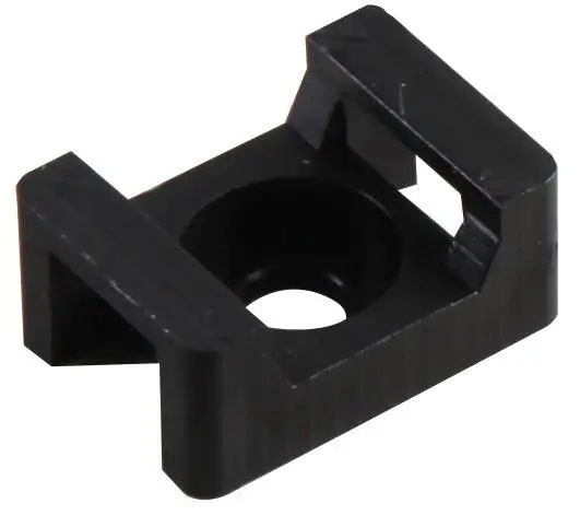 PRO POWER - 8毫米線槽馬鞍座 黑色 100件裝