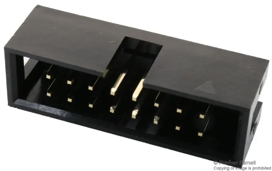 MULTICOMP PRO - 2.54毫米插針座 雙排16位 垂直式