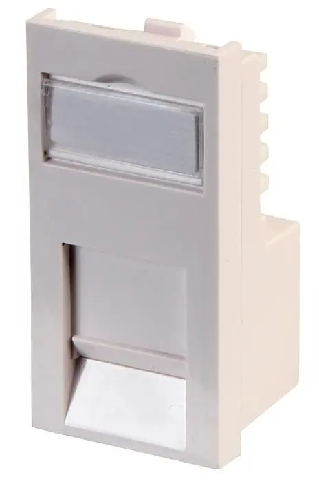 PRO SIGNAL Cat6 Data Module, Low Profile, 25x50mm