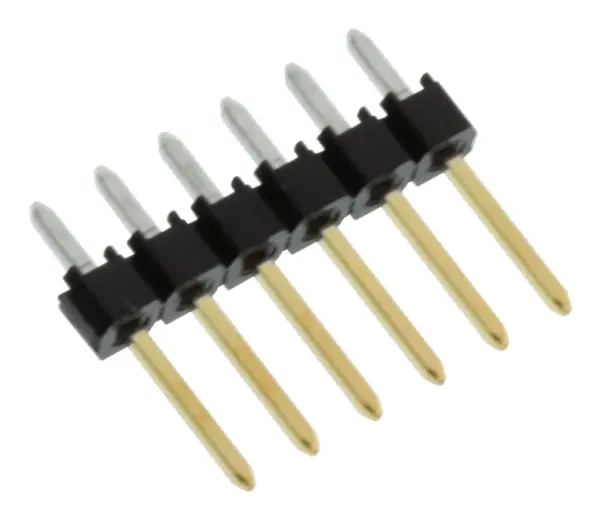 MOLEX Conector Vertical 90120-0766, 6 vías, Chapado en Oro