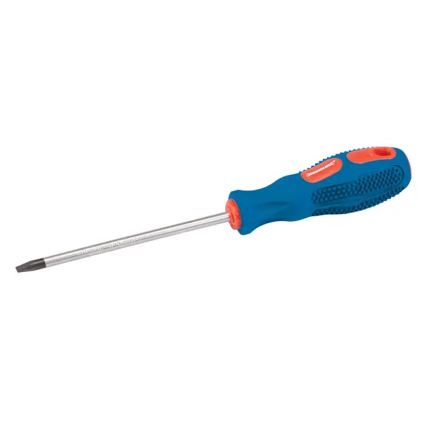 Silverline Slotted Screwdriver, 3 x 75mm, Chrome Vanadium