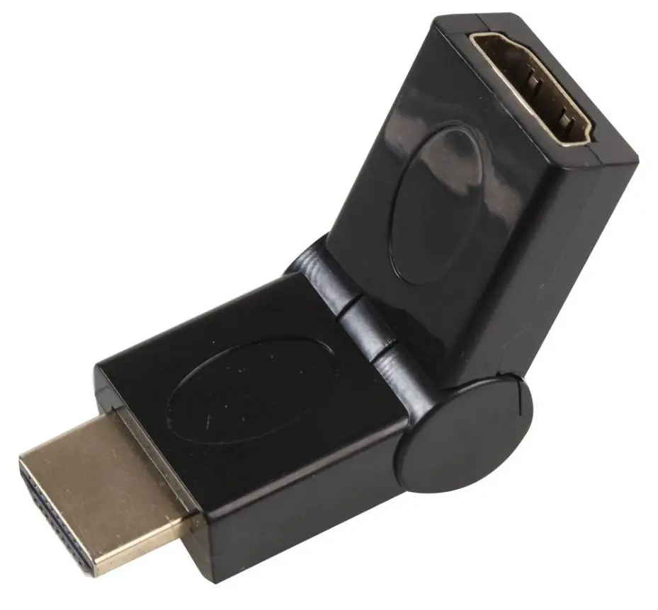 PRO SIGNAL HDMI Plug to Socket 180° Swivel Adaptor