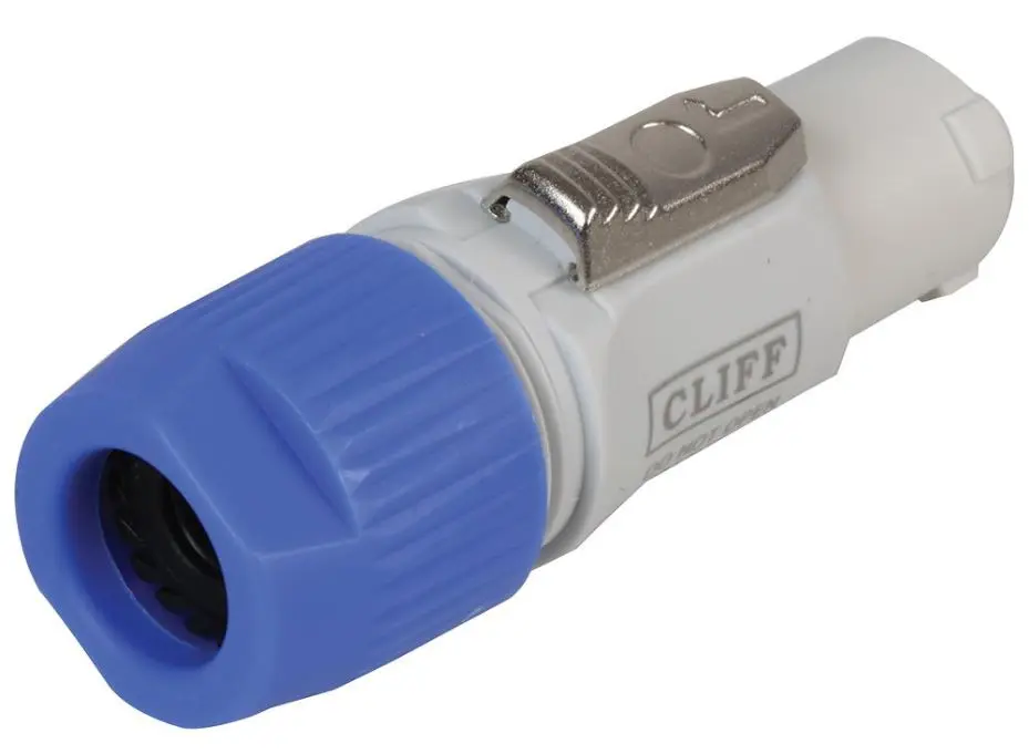 CLIFFCON-P Spina di Uscita Alimentazione, 250V AC, 20A