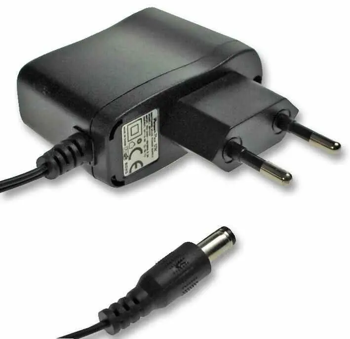 Powerpax Euro 2 Pin 12V 500mA Plug-In Power Supply
