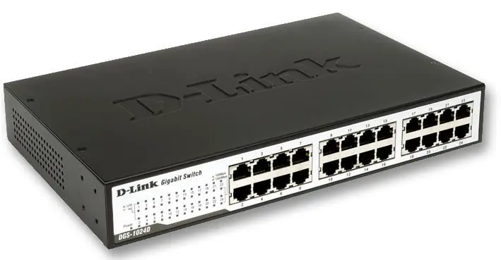 D-LINK - 24-Port Gigabit Unmanaged Desktop Switch