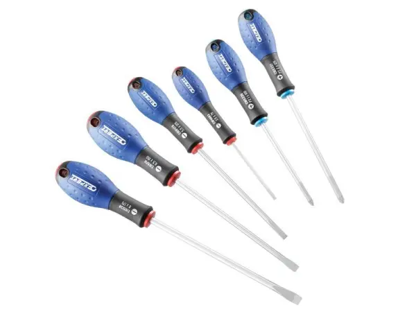 Expert 6-Piece Screwdriver Set, Bi-Material Handles