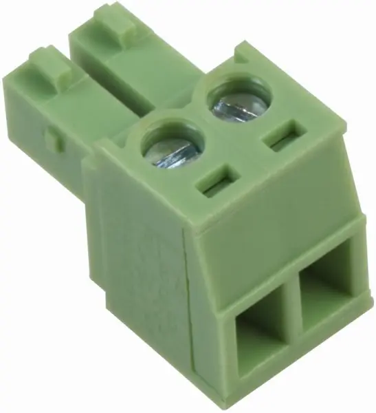 PRO POWER Terminal Block Plug 3.81mm Pitch 8A 2-Way (5 Pack)