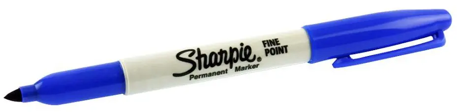 SHARPIE Fine Bullet Tip Permanent Marker, Blue