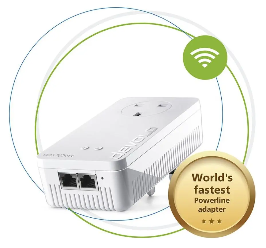 Devolo Magic 2 WiFi Next Adaptador Powerline, Unidade Única