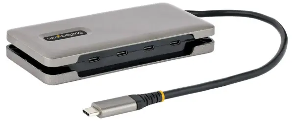 Hub USB-C 4 Portas StarTech 3.2 Gen 2 com Power Delivery
