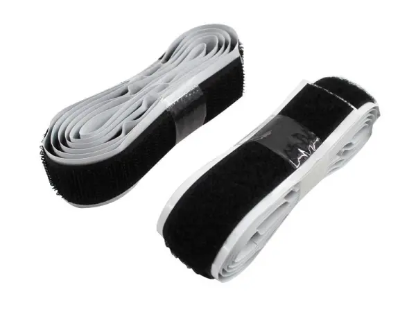 Faithfull ホック＆ループ セルフ接着テープ 20mm×1m ブラック