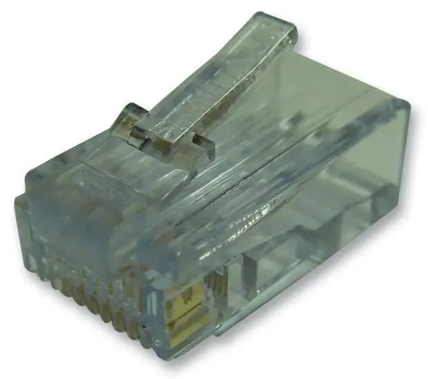 SENTINEL Conectores RJ45 para Cables Sólidos, Cat5, Pack de 10