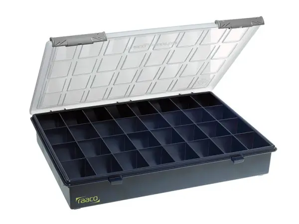 Raaco A4 Profi Service Case with 32 Fixed Compartments