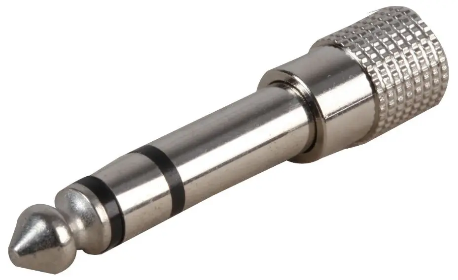 PRO SIGNAL Adaptador de Jack Estéreo de 3,5mm a 6,35mm