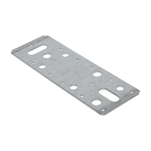 Timco Galvanised Flat Connector Plates, 62 x 180mm (5 Pack)