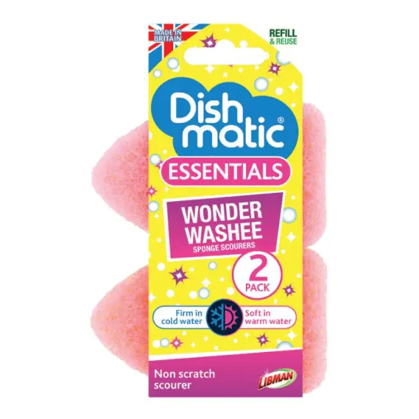 Dishmatic Wonder Washee Refills, 2 Pack