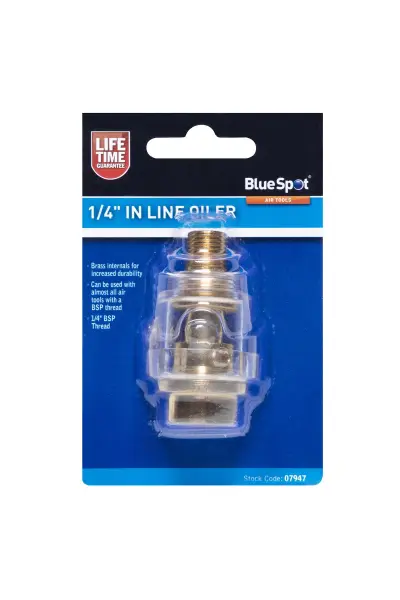 Blue Spot Tools - Lubrificateur en ligne 1/4 pouce pour outils pneumatiques