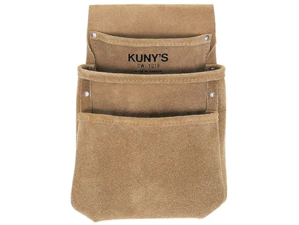 Kuny's - DW-1018 Trockenbau-Gürteltasche mit 3 Fächern