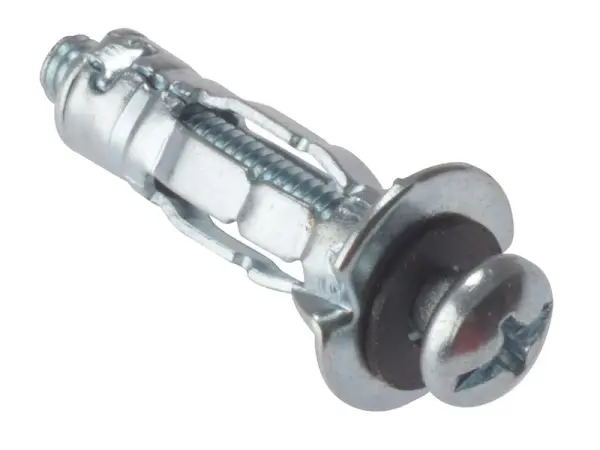 ForgeFix Cheville à expansion M4 x 20mm Zinguée - Lot de 10