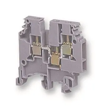 TE Connectivity DIN Terminal Block, 1 In / 2 Out, 35A
