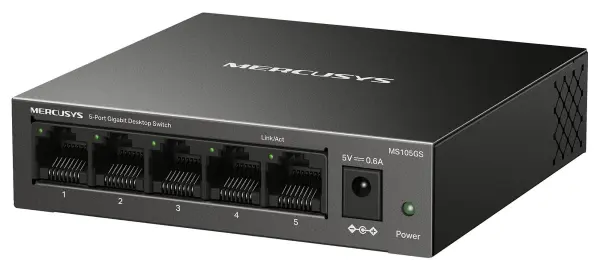 MERCUSYS 5 Port Gigabit Desktop Switch
