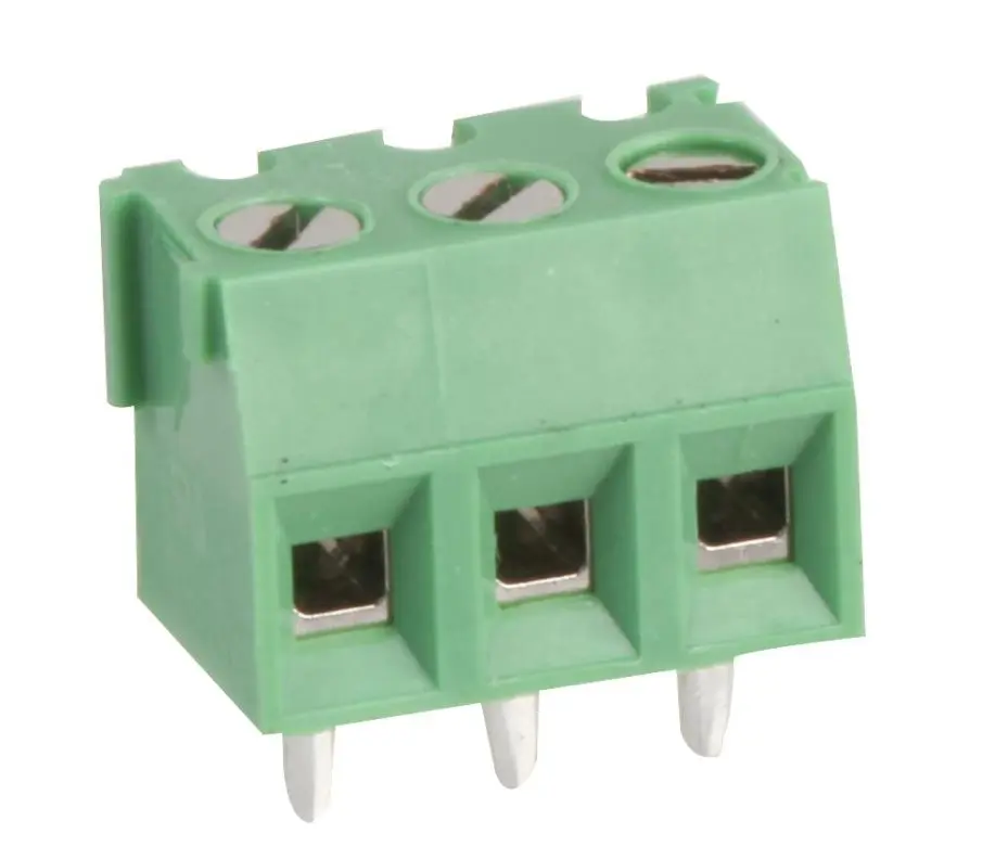 MULTICOMP PRO 3.81mm 3-Way PCB Terminal Block, Screw, 16-26AWG