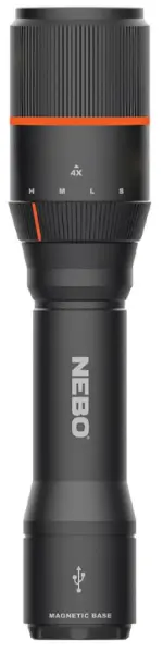 NEBO SPORTS Davinci 1500 Lanterna Recarregável LED, 1500 Lúmenes