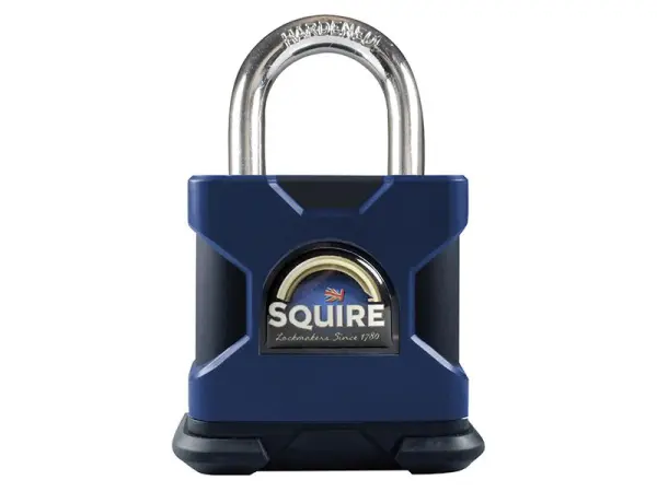 Cadenas solide en acier Squire SS50S Stronghold, 50mm, même clé, CEN4