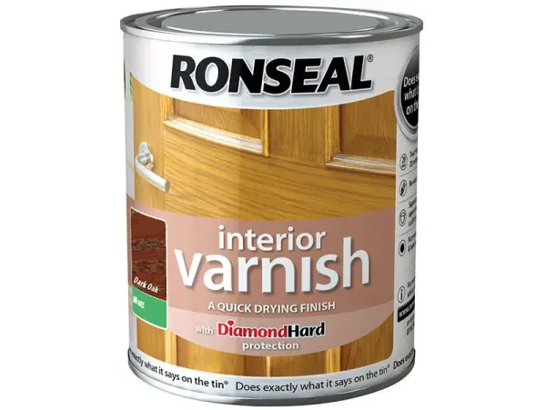 Ronseal Vernice Interni Opaca Dark Oak a Essicazione Rapida 250ml