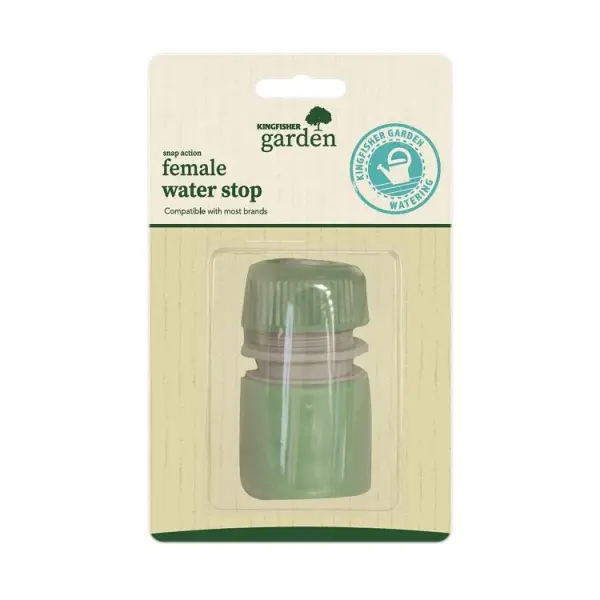 Kingfisher Snap Action Female Water Stop, 39g