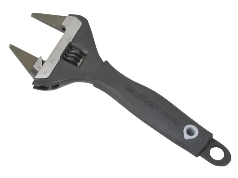 Monument Thin Jaw Adjustable Wrench, 150mm & 34mm Capacity