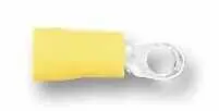 JST Crimp Terminal, Ring, 5mm, Yellow, 50 Pack
