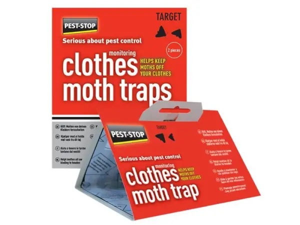 Pest-Stop Trappole per Tarme dell'Abbigliamento, Confezione Doppia