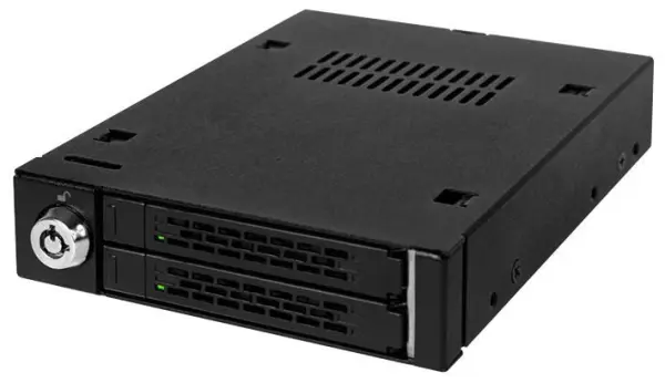 ICY DOCK ToughArmor 2베이 2.5인치 SATA/SAS HDD SSD 모바일 랙