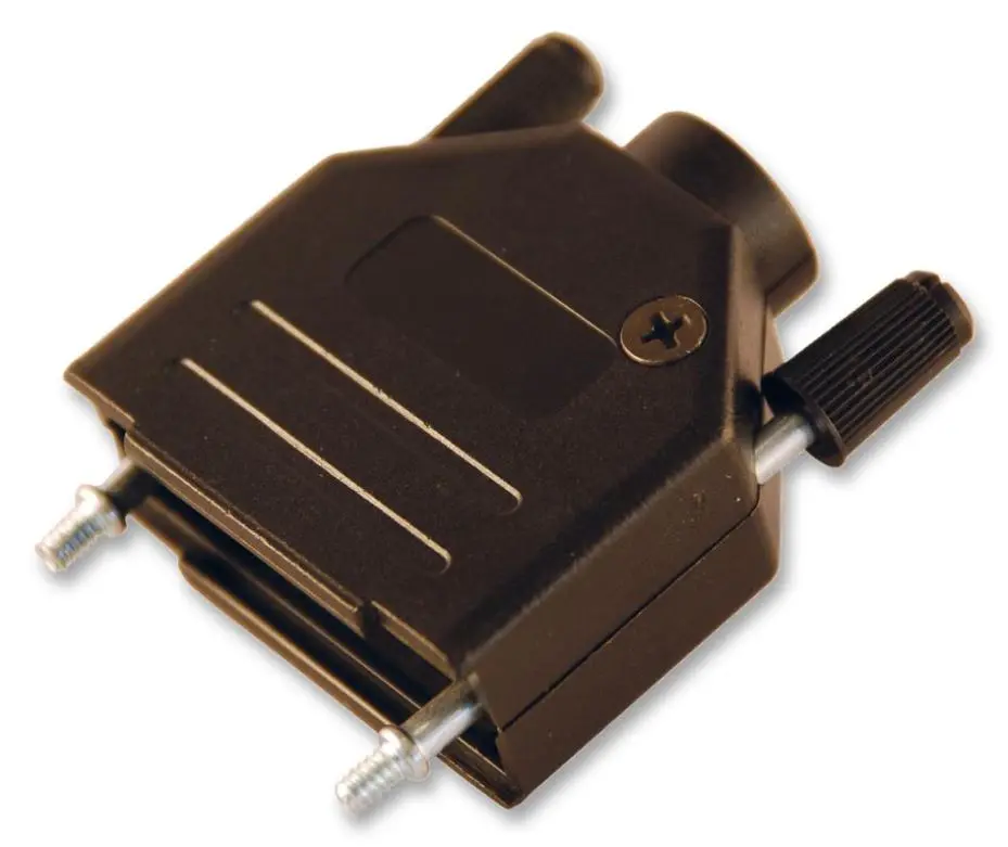 MULTICOMP DTPPK Backshell, DA Size, 15 Way, ABS, 180°