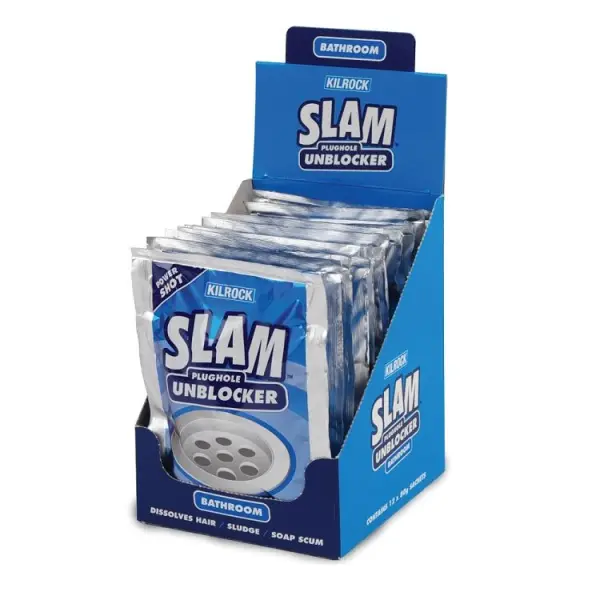 Slam Bathroom Plughole Unblocker 80 g