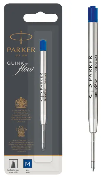 Parker Quinkflow Ballpoint Pen Refill - Blue