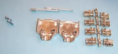 MH CONNECTORS - 快速組裝9針金屬外殼 D-sub 接頭罩