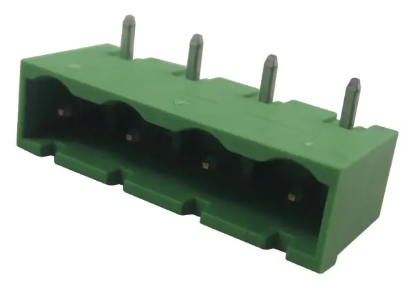 CamdenBOSS CTB9550 Right Angle 4-Way PCB Terminal Block Header
