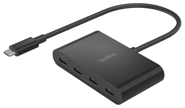 Belkin USB-C 4 Port Hub, USB-C to 4x USB-C