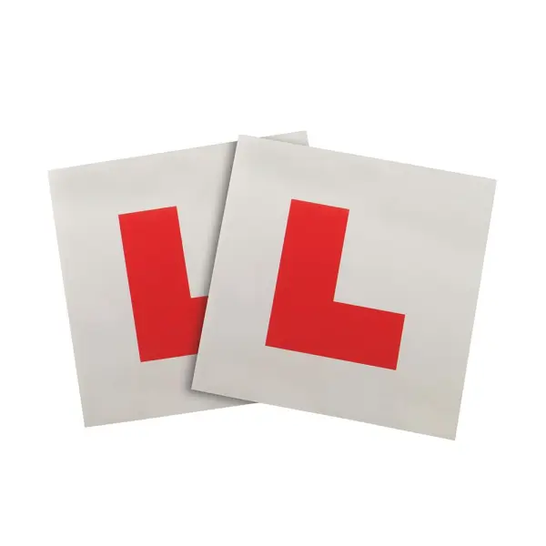 Silverline Magnetic 'L' Plates, 2-Piece Set