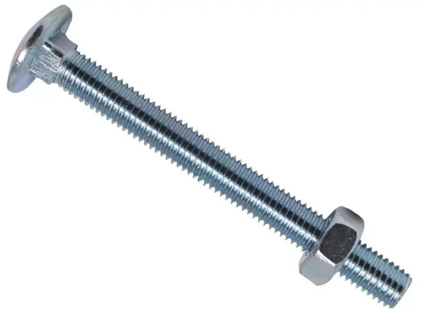 METALMATE® Śruba sześciokątna z nakrętką CYNK CYNK, M10 x 100mm, op. 25
