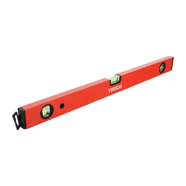 Timco 600mm Aluminium Box Beam Spirit Level