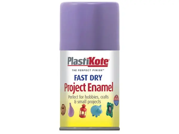 PlastiKote - Schnelltrocknende Emaille-Sprühfarbe Lavendel 100ml